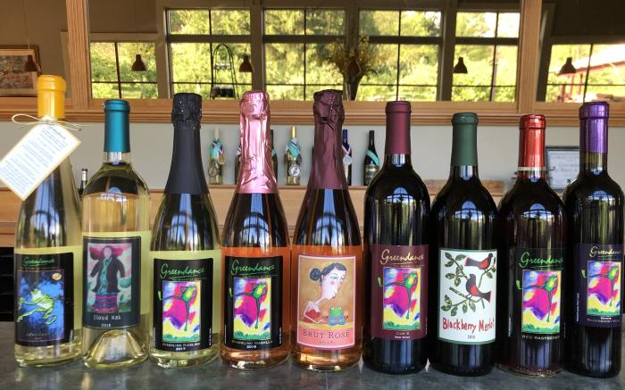 Full Selection of Red, White, and Special Fruit Wines