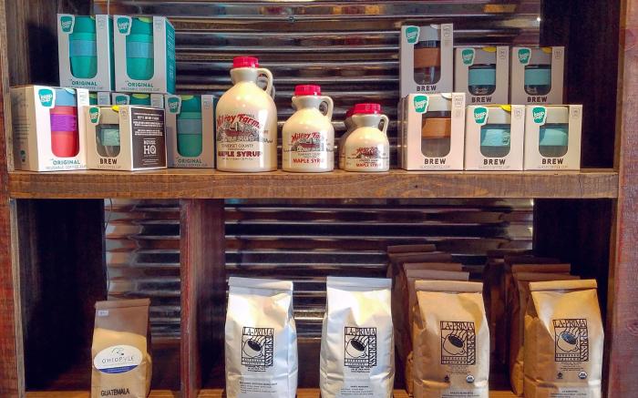 Retail Coffee - come grab a bag today! Local products+the best gear we can find!