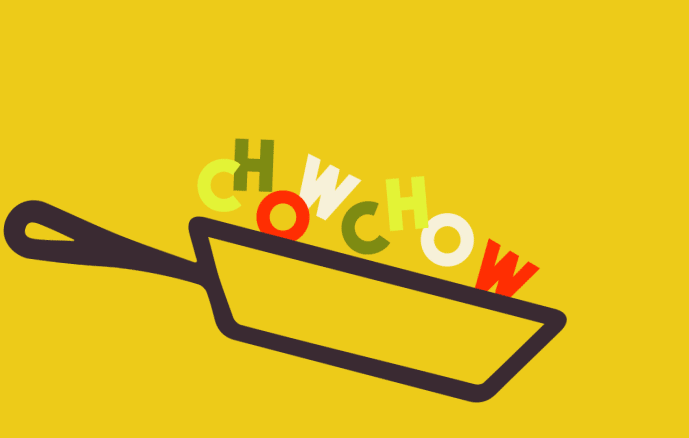 Chow Chow Animated Gif Logo
