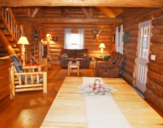 LOG CABIN HIDEAWAY AND SINGING HILLS RETREAT CENTER