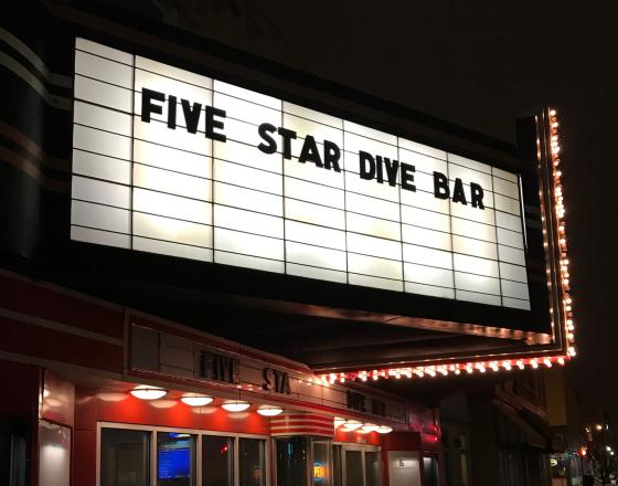 FIVE STAR DIVE BAR