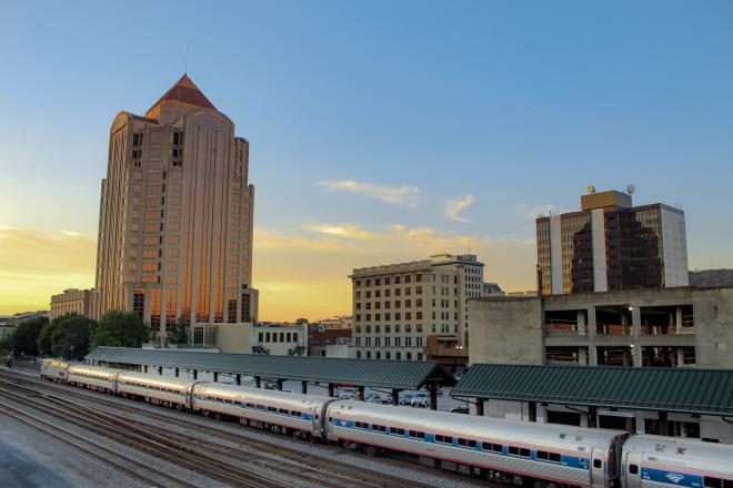 Amtrak Train - Roanoke, Virginia