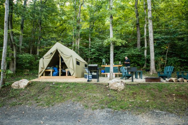 James River Glamping - Twin River Outfitter