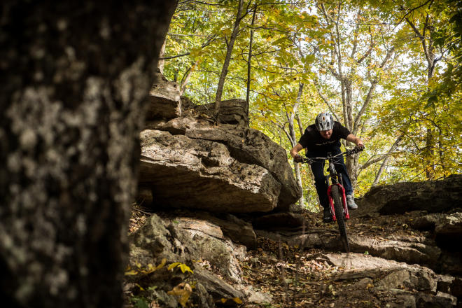 North Mountain - Dragon's Back - Mountain Biking