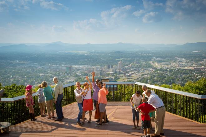 Roanoke Star Overlook - Mill Mountain