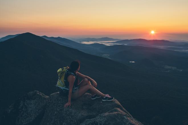 Sharp Top Mountain Virginia Hiking