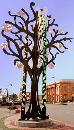 Tree of Life in Downtown Omaha