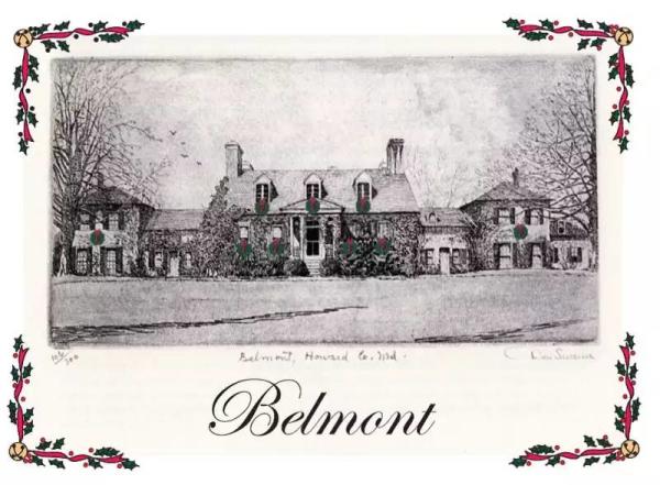 Vintage Image of Belmont Manor
