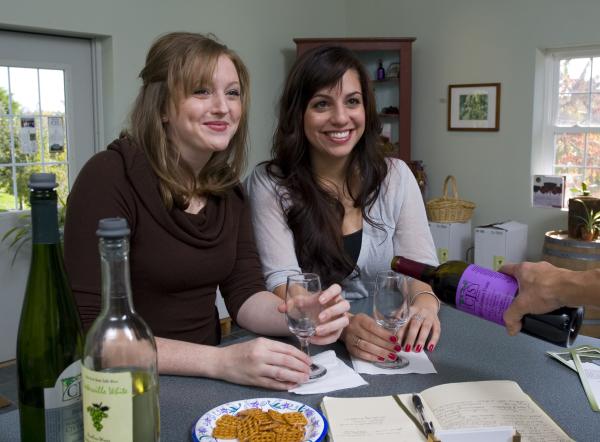 Wine Tasting at CJS Vineyards