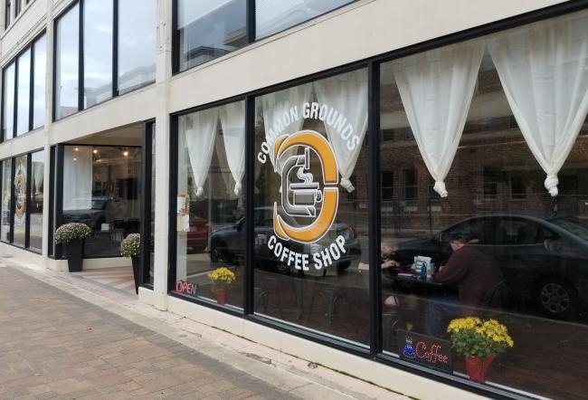 Common Grounds Coffee Shop - store front