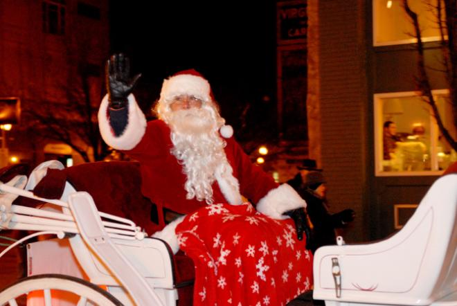 Santa - Roanoke Christmas Parades