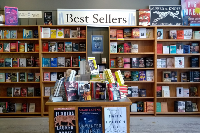 Bestsellers Wall