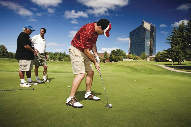 Golfing at Grand Traverse Resort and Spa