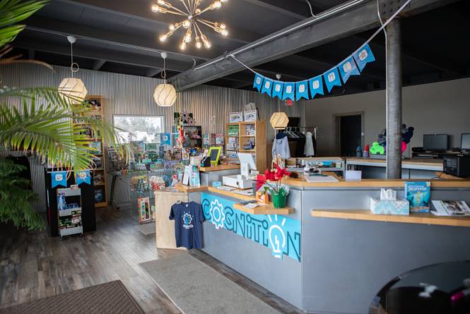 Gift shop and Welcome Desk