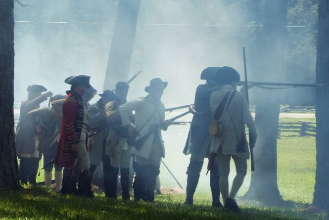 Alamance Battleground Combat