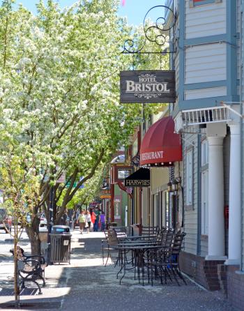Downtown Dining and Shopping