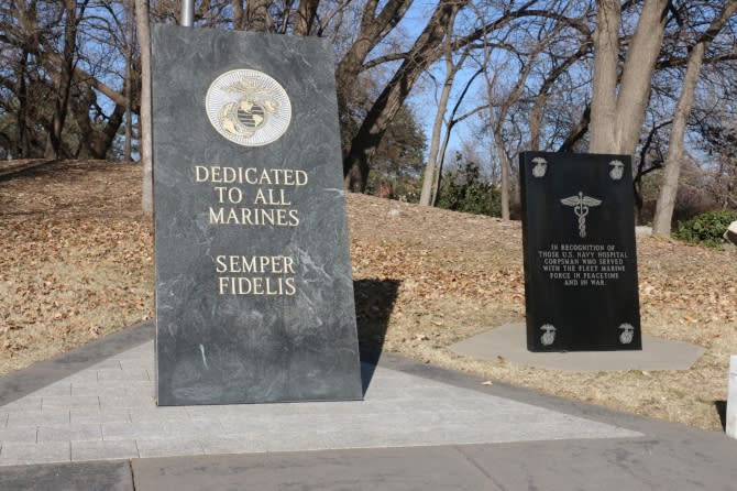 US Marines & Navy Corpsmen Memorial