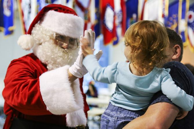 see santa