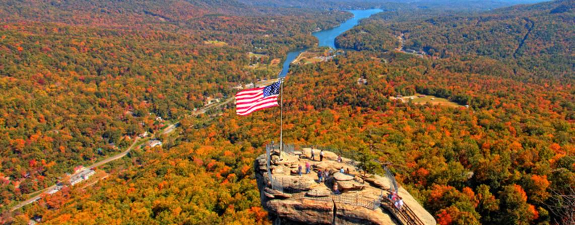 Chimney Rock At Chimney Rock State Park