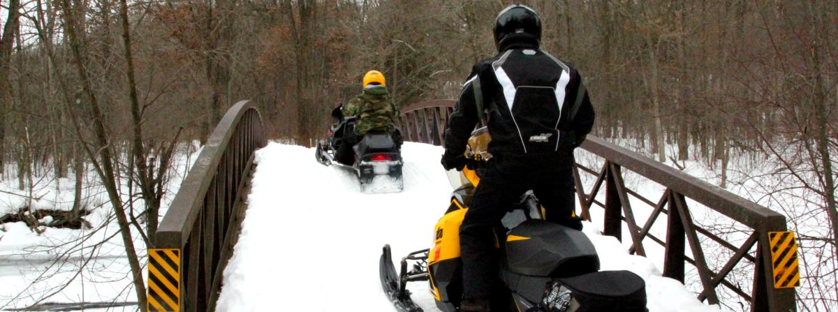 snowmobiling in the Stevens Point Area