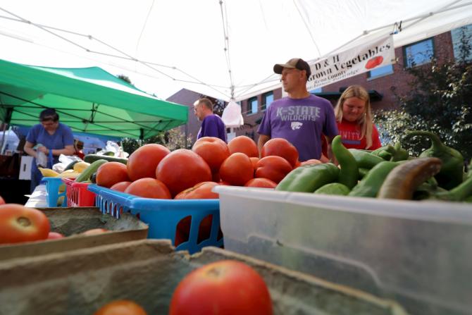 Produce at Old Town Farmers Market