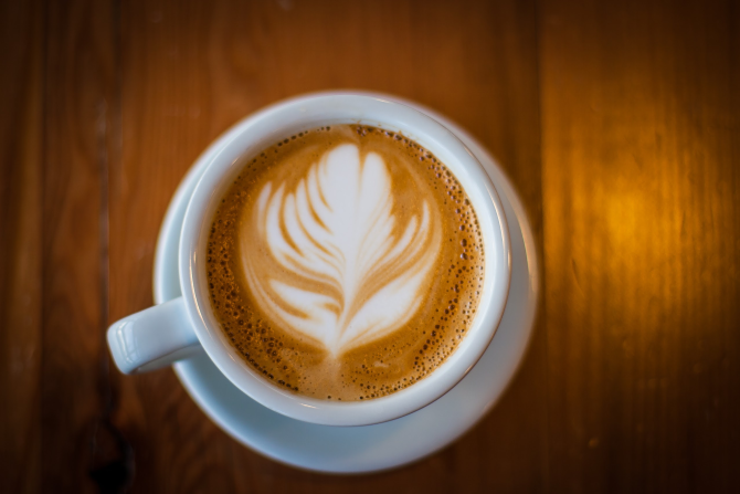 Fairmount Coffee Shop Latte Art