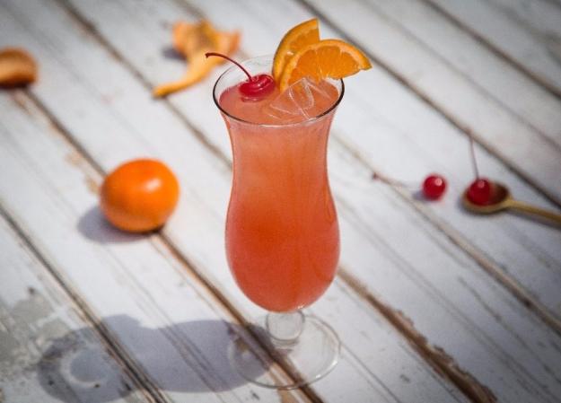 Bayou Rum Hurricane Cocktail