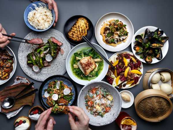 Table of food