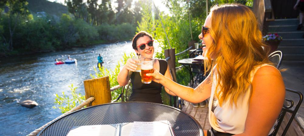Top Ten Summer Activities in Steamboat Springs: Patio Dining Downtown