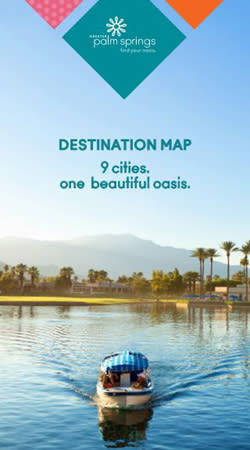 Greater Palm Springs Destination Map