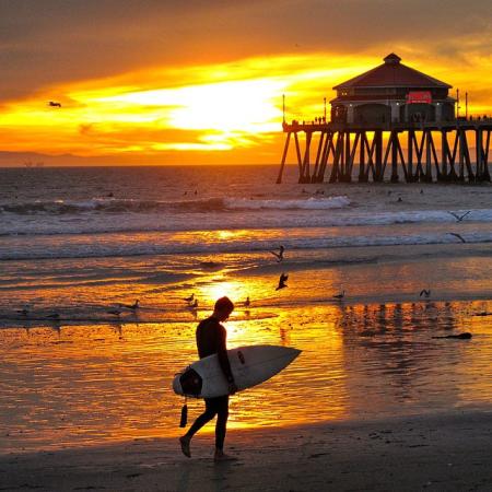 In The Fading Light Making A Great Sunset Photo Creative