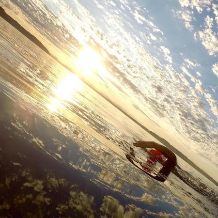 Open water swimming at Owen Beach 02