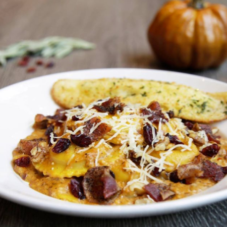 Black Walnut Cafe │ Pumpkin Ravioli