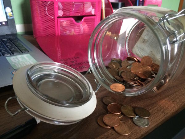 $20 budget pennies