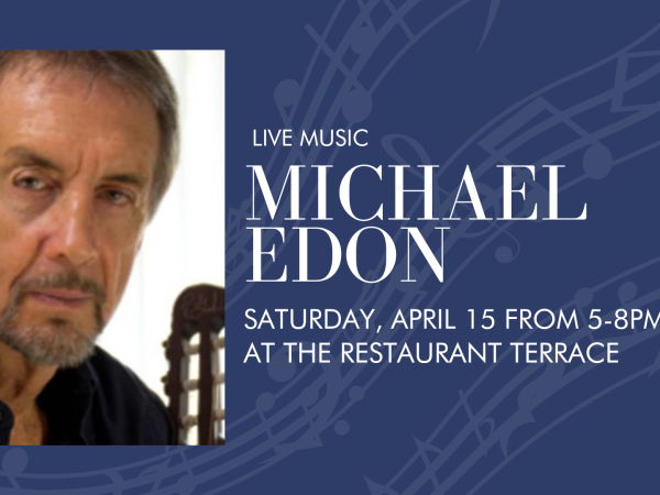 Live Music: Michael Edon