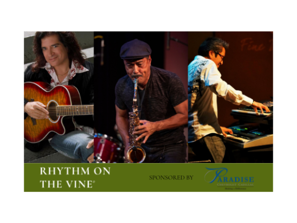 Rhythm on the Vine® Jazz Concert Series featuring Michael Paulo, Blake Aaron, & Tateng Katindig