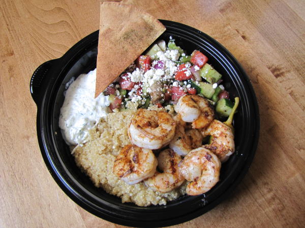 Taziki's quinoa bowl