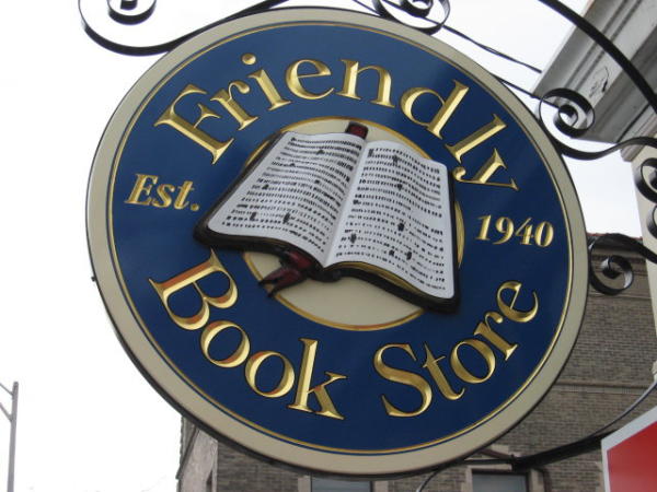 Friendly bookstore