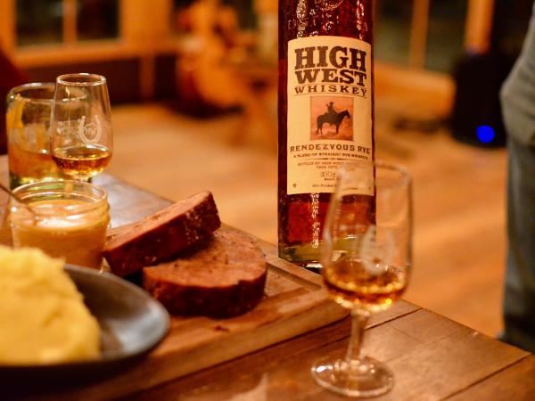 Whiskey pairing with dinner