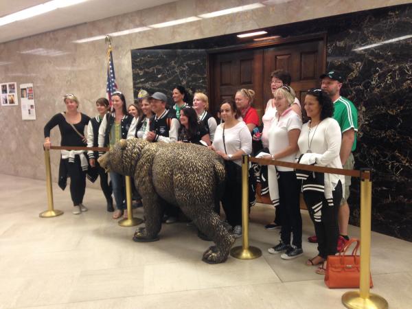 CA State Capitol Bear