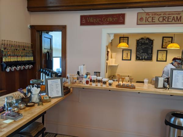 Interior picture of The Village Coffee & Cream in Shrewsbury.