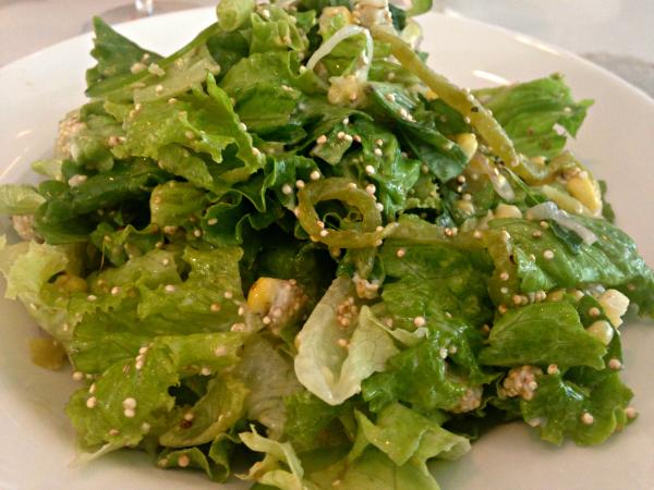 green salad the golden