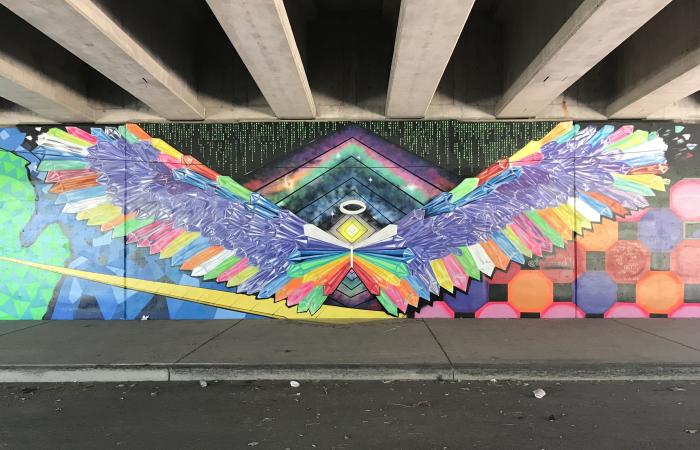 Shiawassee Bridge Mural