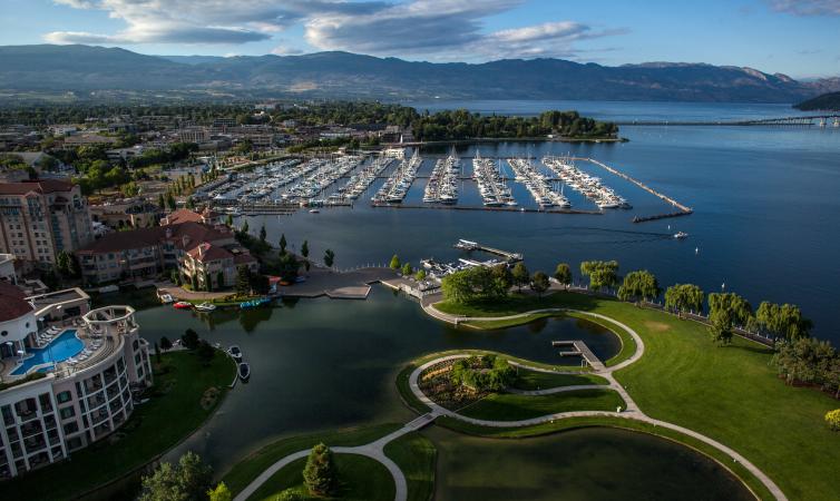 Aerial of Waterfront Park