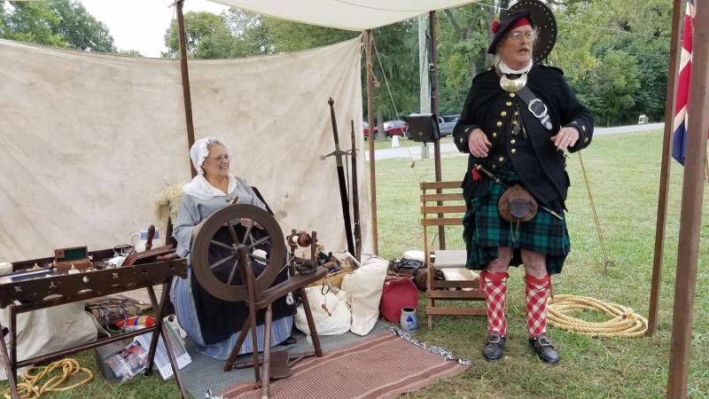 Immerse yourself in history with reenactors at the Old Town Waverly Park Festival.