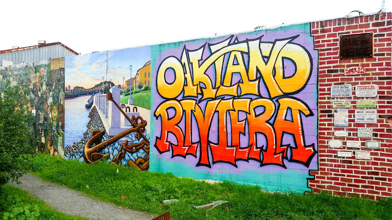 Oakland Riviera Mural Photo