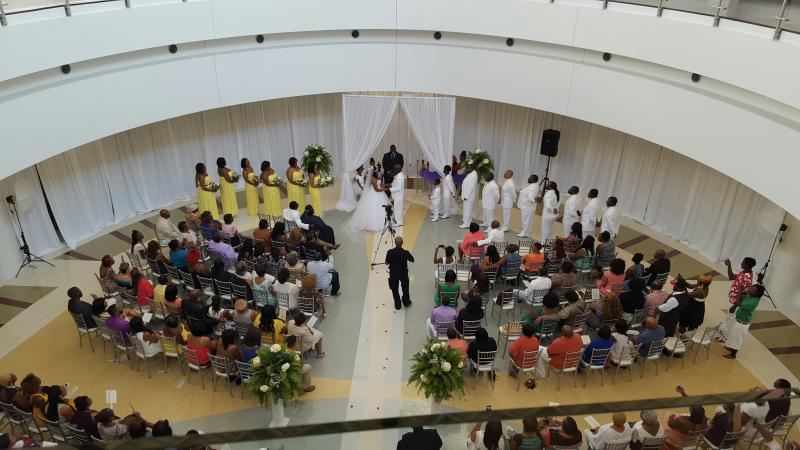 Tubman Museum Wedding