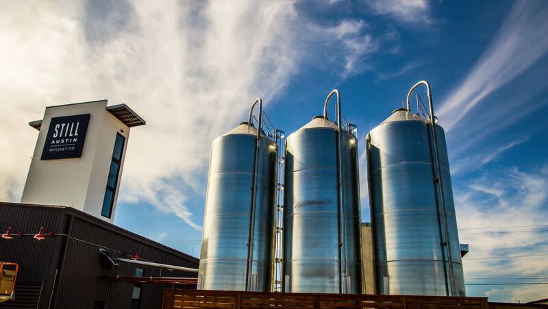 Exterior of Still Austin Whiskey Distillery in Austin texas