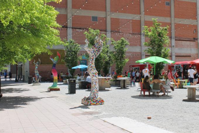 Keepers on Parade at Pop-Up Urban Park