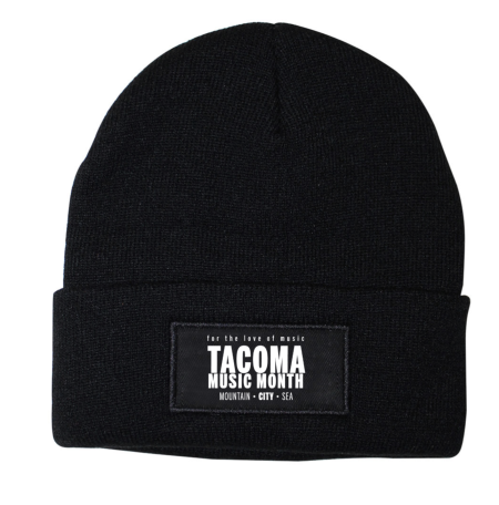 Tacoma Music Month official beanie